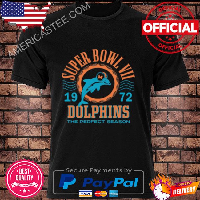 Homage dolphins 1972 perfect season shirt