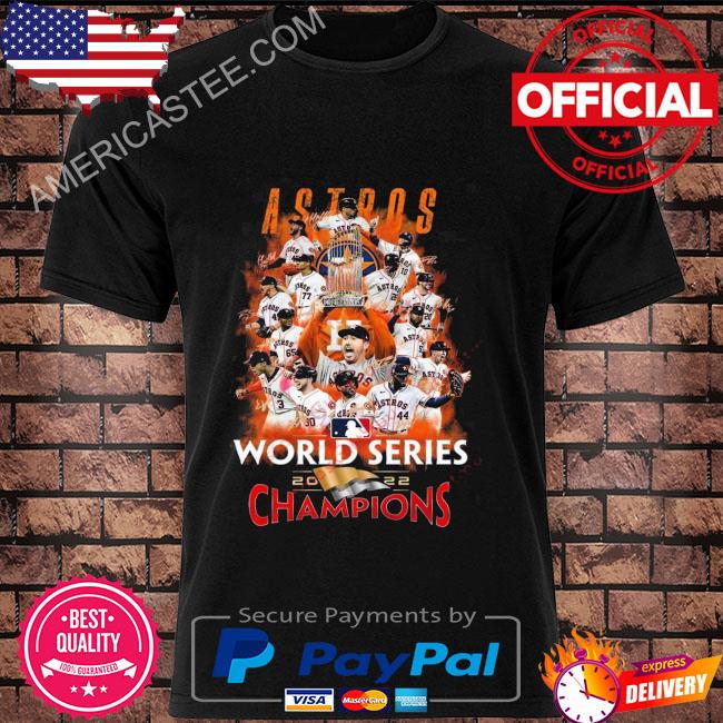 Houston astros world series champions 2022 cheer shirt