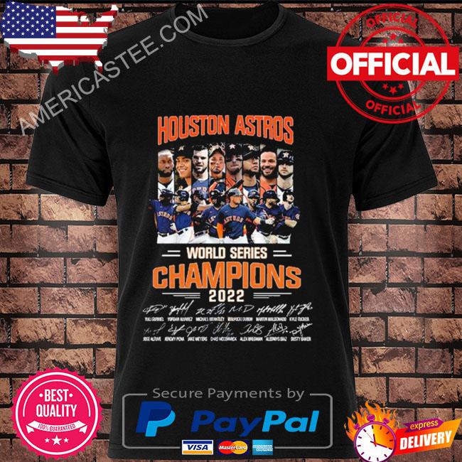 astros world series championship t shirt