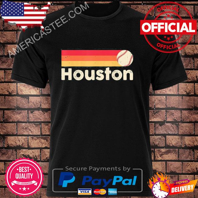 Houston Astros Love Baseball Strong Stripes T-Shirt