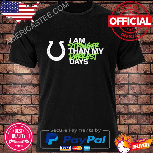 Indianapolis Colts Kicking the Stigma T-Shirt