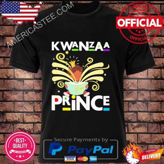 Kids Kwanzaa Prince Brown Skin shirt