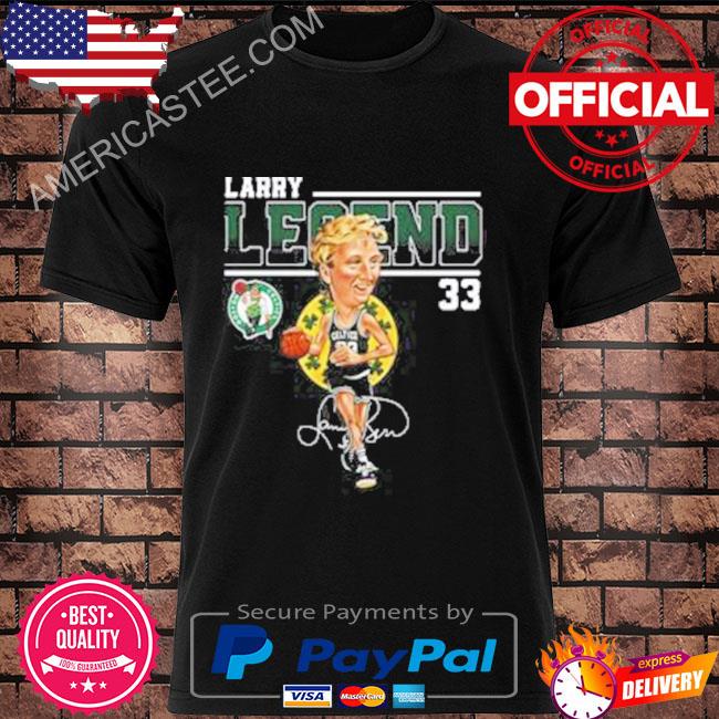 Larry Bird Legend Boston Celtics Basketball Signature Shirt