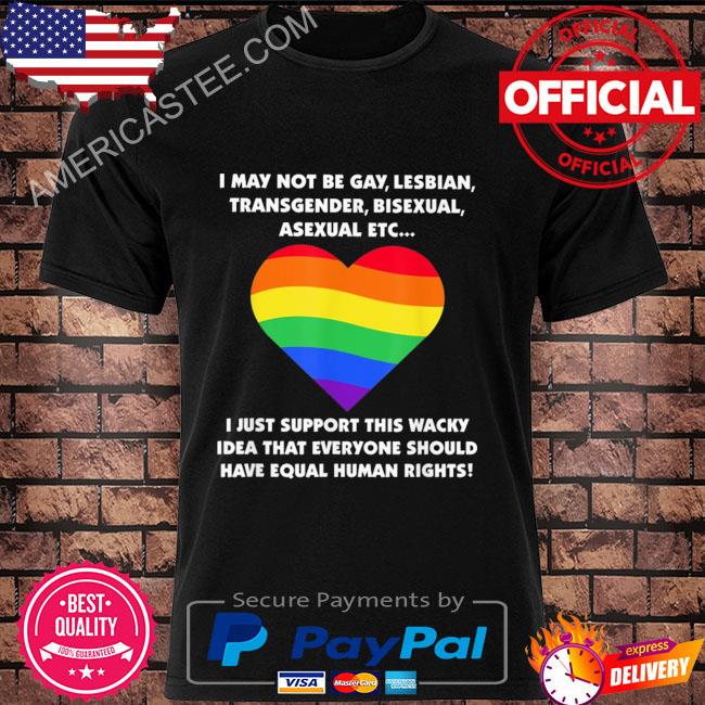 Lgbt equality human rights pride gay lesbian shirt