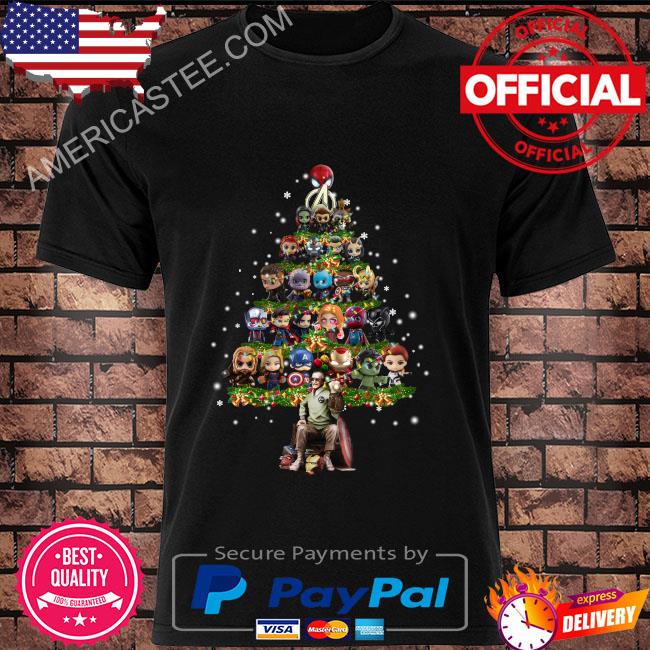 Marvel’s Avengers Chibi Character Tree Christmas shirt