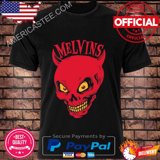 Melvins devil's skull shirt