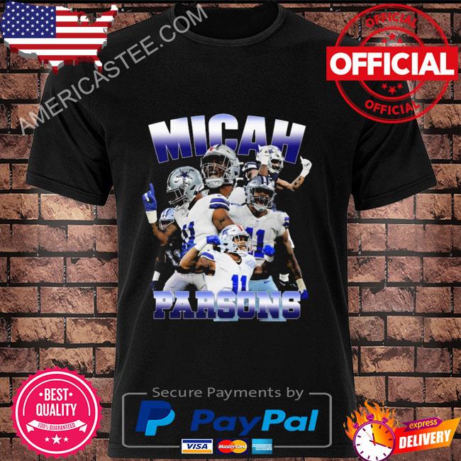 Micah Parsons Shirt Sweatshirt Hoodie Long Sleeve Short Sleeve Shirt Mens  Womens Kids Dallas Cowboys Football Shirts Nfl Shop Micah Parsons Tshirt  With Signature NEW - Laughinks