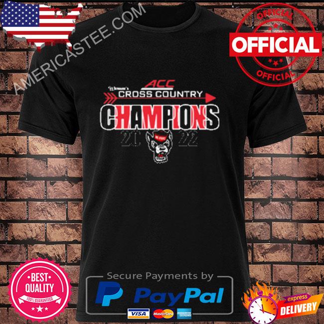 Nc state wolfpack 2022 women's cross country acc champion shirt