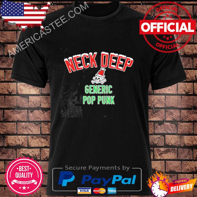 Neck deep generic pop punk shirt
