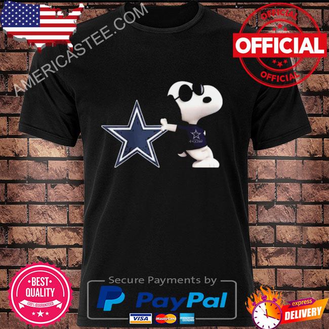 Nfl Dallas Cowboys logo and snoopy dog shirt