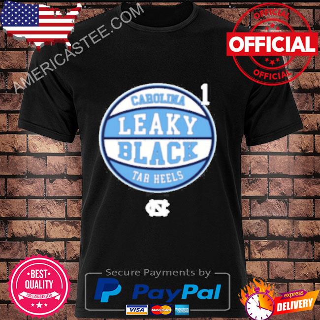 North Carolina tar heels leaky black shirt