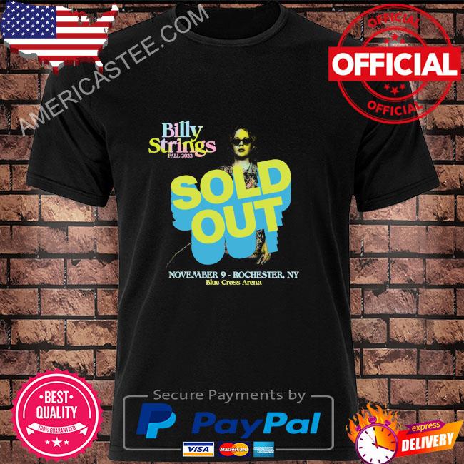 Official Billy strings fall 2022 sold out november 9 rochester ny shirt