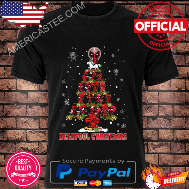 Official Chibi Deadpool Christmas Tree 2022 Sweater