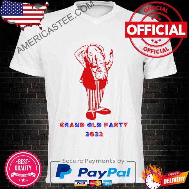 Official elephant grand old party 2022 shirt