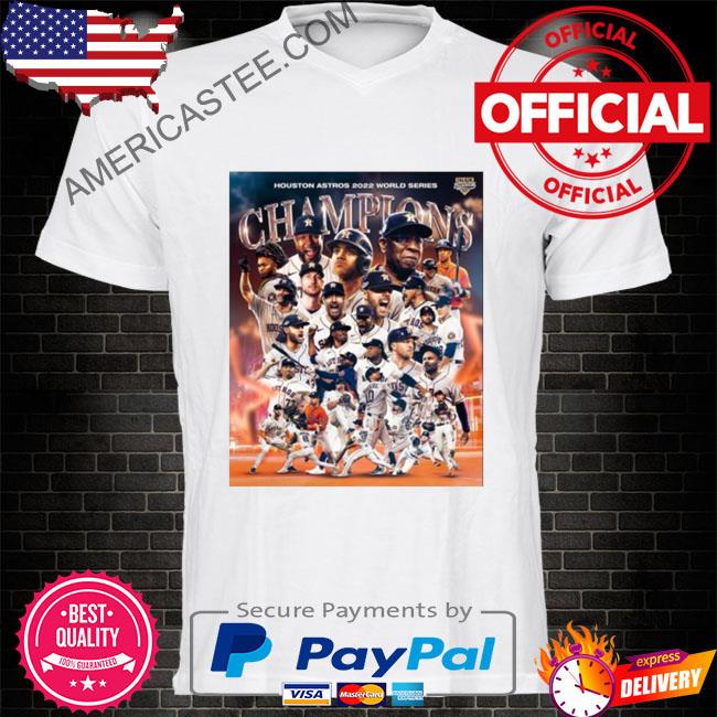 Official Houston astros 2022 are world series champions shirt