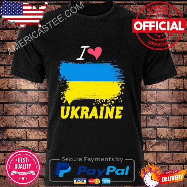 Official I love Ukraine 2022 shirt