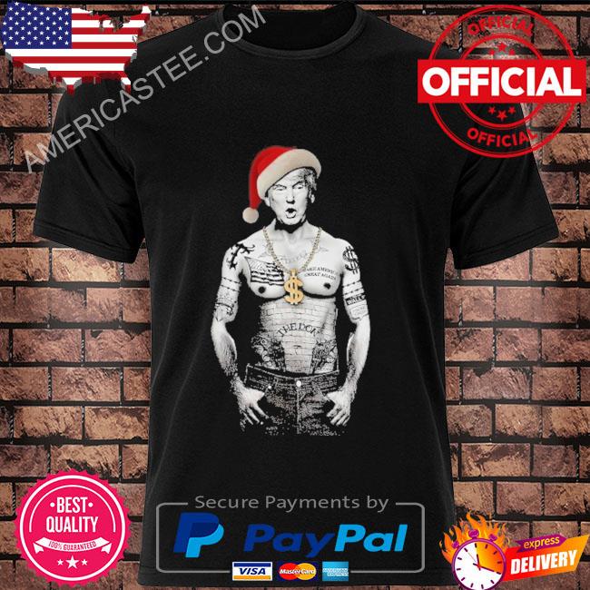 Official Trump the santa don shirt