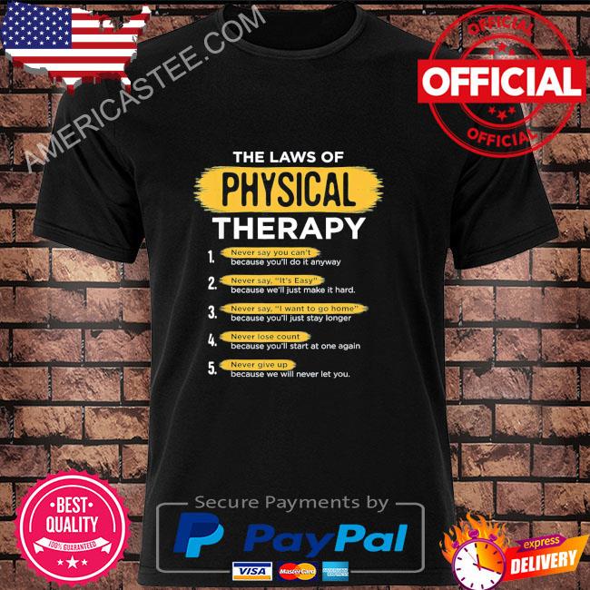Physical Therapy Gift Therapist Month T-Shirt