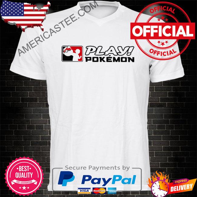 play pokemon shirt  Pokemon shirts, Shirts, Play pokemon