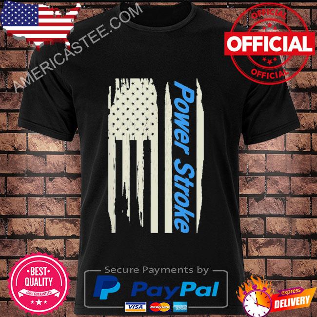 Power Stroke American Flag T-Shirt