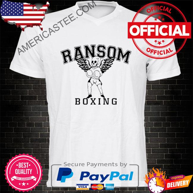 Ransom boxing skeleton shirt