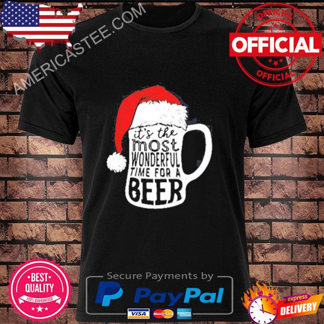Santa It’s The Most Wonderful Time For A Beer Christmas Sweater