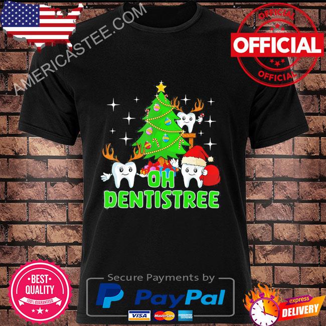 Santa oh dentistree Christmas tree sweater