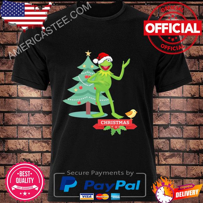 Santa yer a wizard kermit frog meme Christmas day sweater
