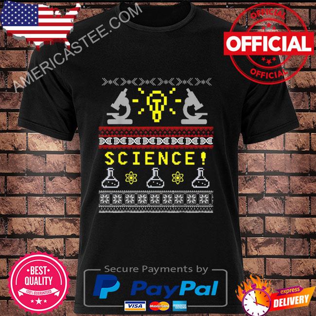 Science nerd 2022 ugly Christmas sweater