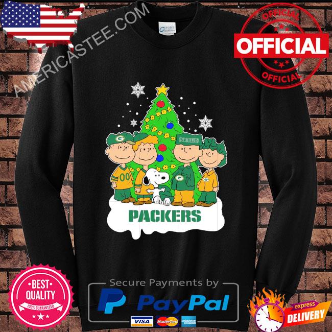 Snoopy The Peanuts Green Bay Packers Christmas Sweaters