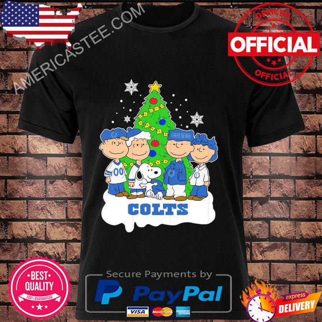 Christmas Snoopy Indianapolis Colts Art Design Shirt