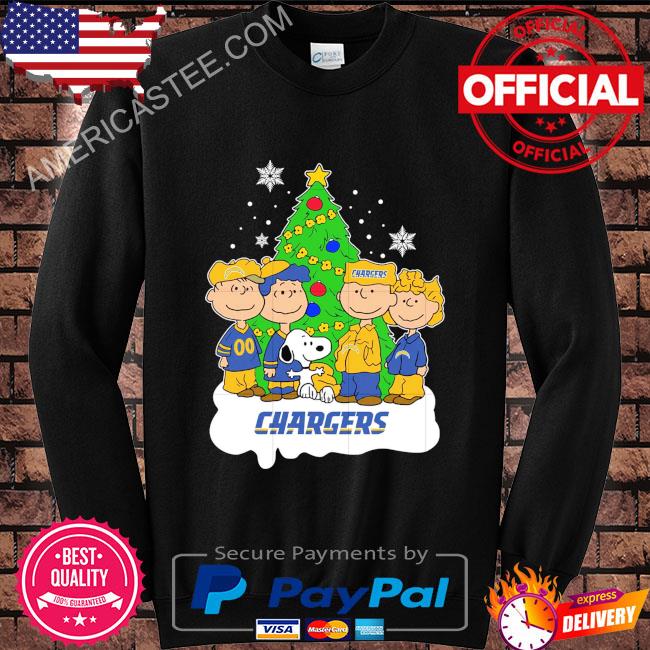 Snoopy Los Angeles Chargers Christmas shirt, hoodie, sweater, long sleeve  and tank top