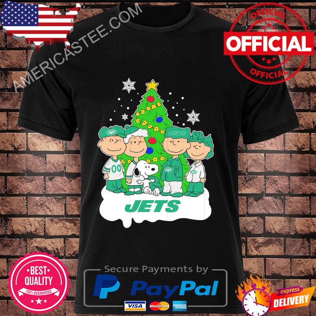 Snoopy the Peanuts new york jets Christmas sweater