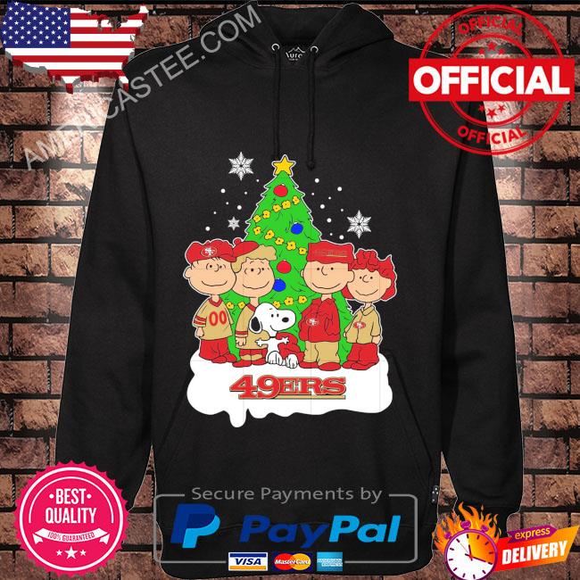 Snoopy the Peanuts san francisco 49ers Christmas sweater, hoodie, sweater,  long sleeve and tank top