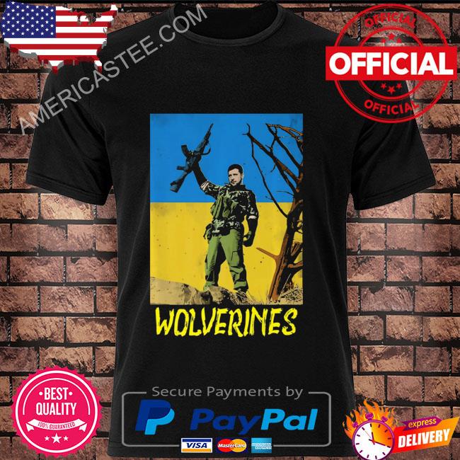Support ukraine wolverines love shirt