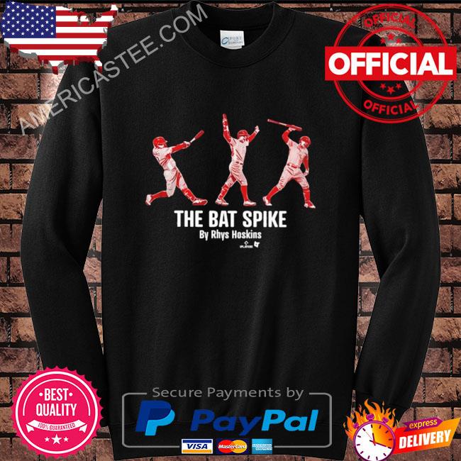 The bat spike by rhys hoskins shirt, hoodie, sweater, long sleeve and tank  top
