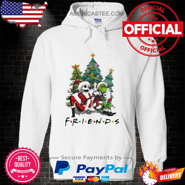 The grinch friends theme winter Christmas sweater Hoodie white