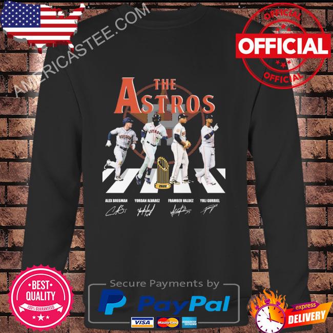 The Astros Houston Astros Abbey Road signatures shirt, hoodie, sweater,  longsleeve t-shirt