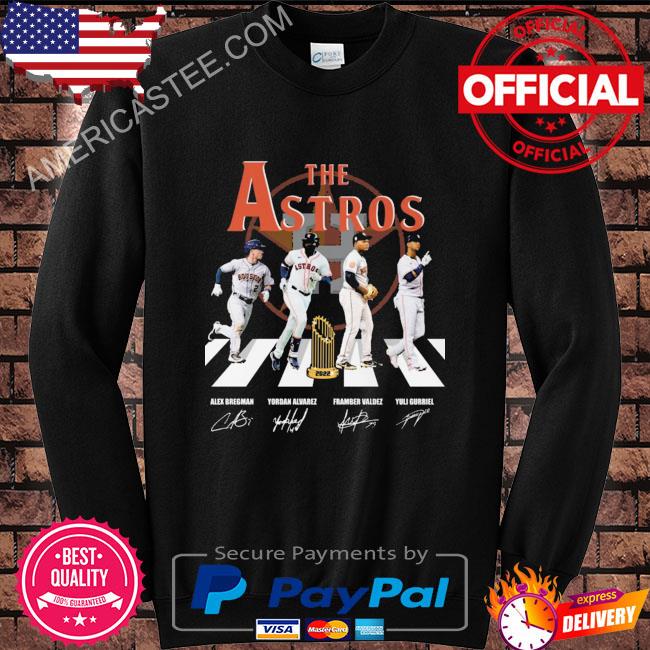 The Astros Houston Astros Abbey Road signatures shirt, hoodie, sweater,  long sleeve and tank top