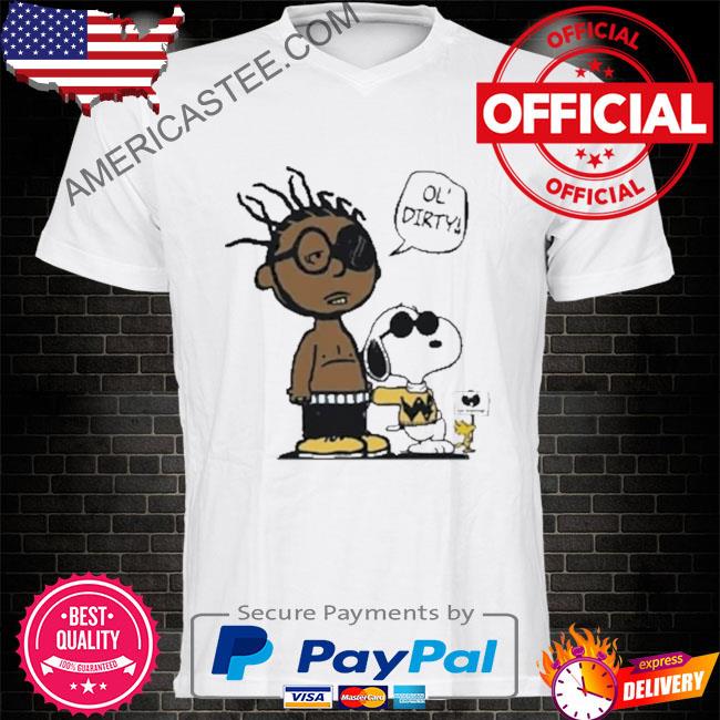 The Peanuts Snoopy And Charlie Brown Wu Tang Ol’ Dirty Shirt