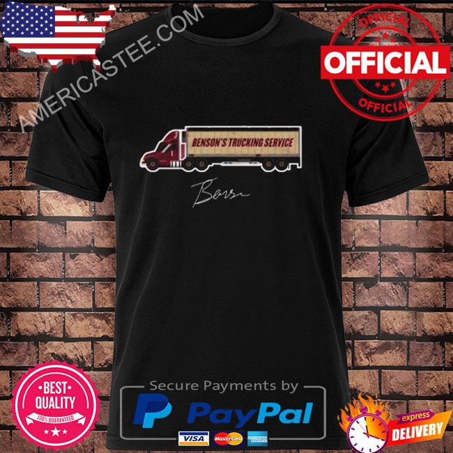 Trey benson college trucking service wht shirt