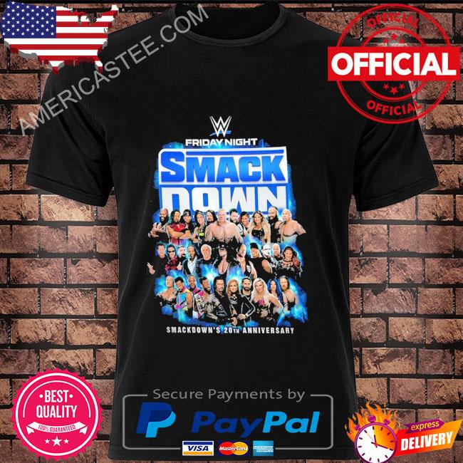 WWE Smack Down SmackDown 20th Anniversary Shirt