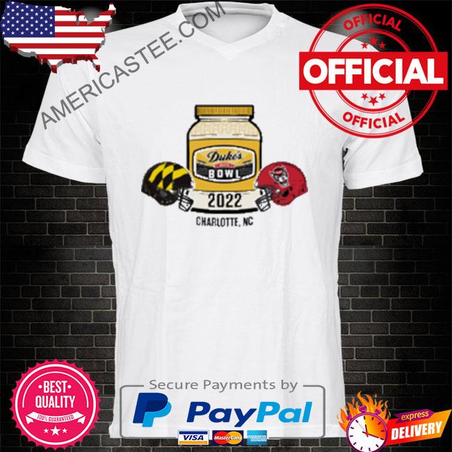 2022 duke's mayo bowl maryland vs nc state shirt