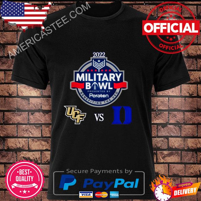 2022 MILITARY BOWL presented by benefiting the uso shirt