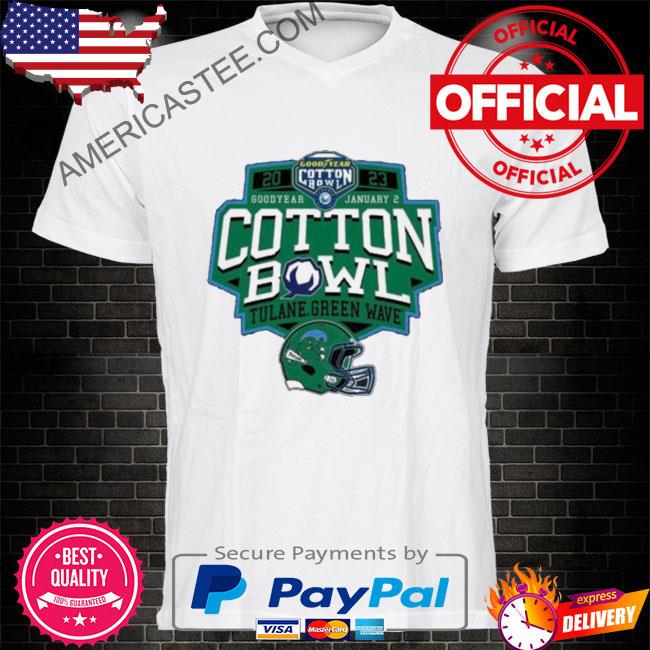 2023 Goodyear Cotton Bowl Tulane Green Wave Shirt