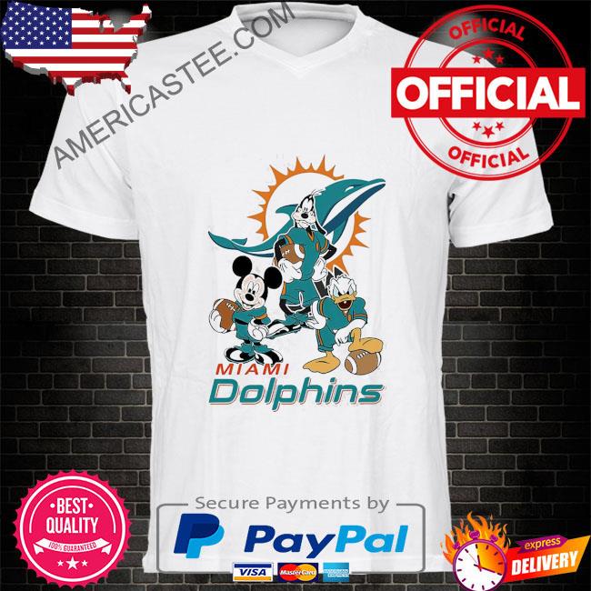 Disney X Miami Dolphins Disney Football Fans Shirt