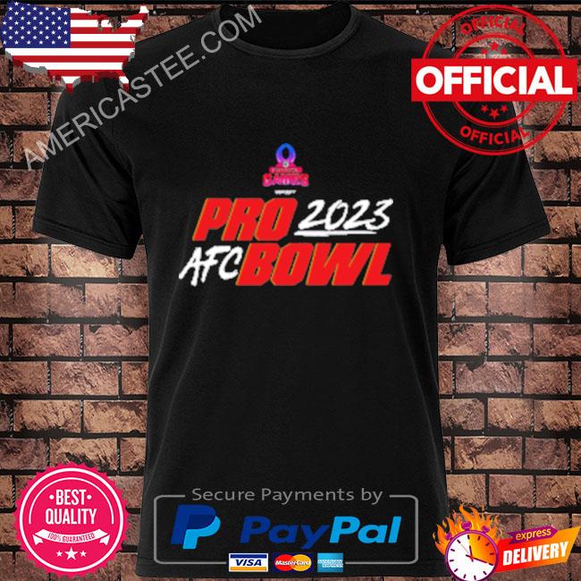 AFC Fanatics Black 2023 Pro Bowl Game Shirt, hoodie, sweater, long sleeve  and tank top