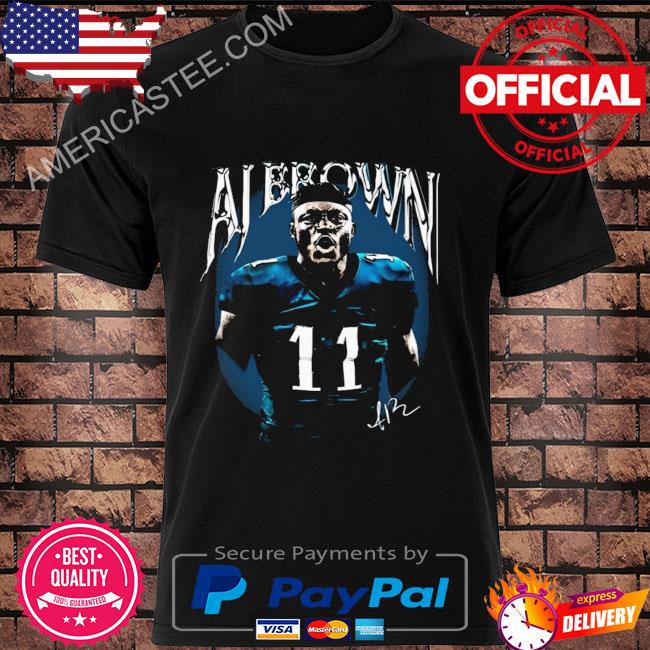 AJ Brown Philadelphia Eagles signature 2022 shirt