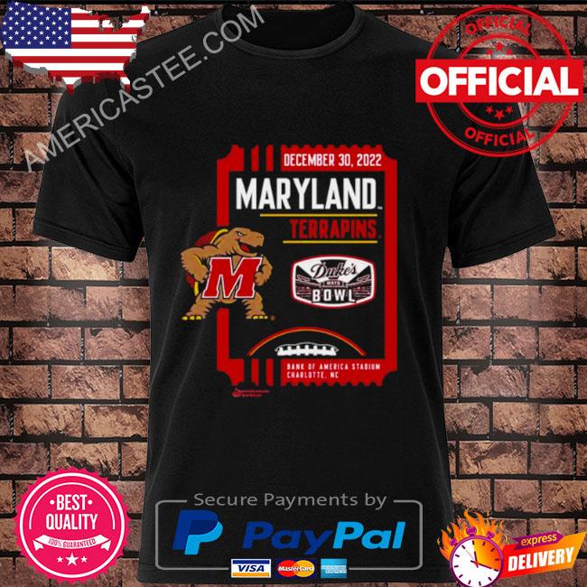 America Stadium Charlotte Dec 30 2022 Duke’s Mayo Bowl Maryland Terrapins Bank Shirt