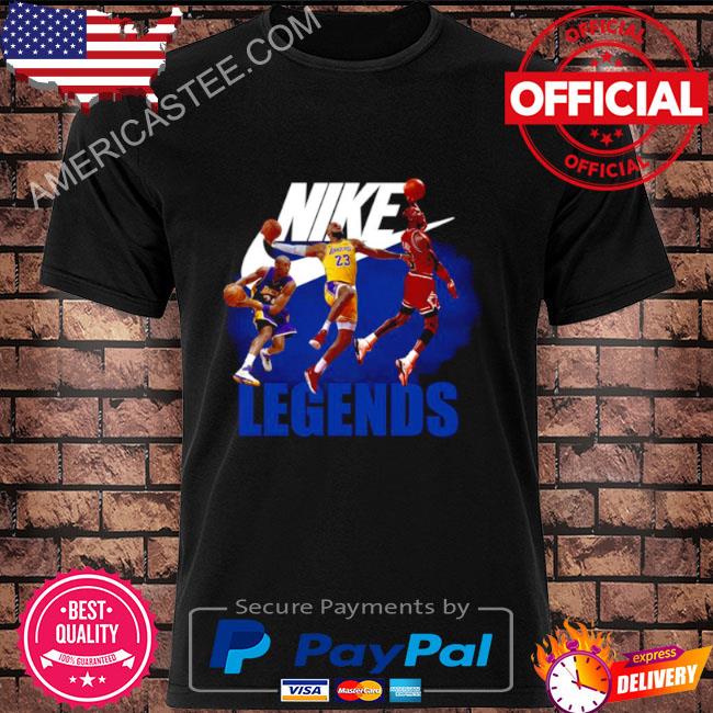 KOBE BRYANT SHIRT - NBA LEGENDS LEBRON JAMES - MICHAEL JORDAN